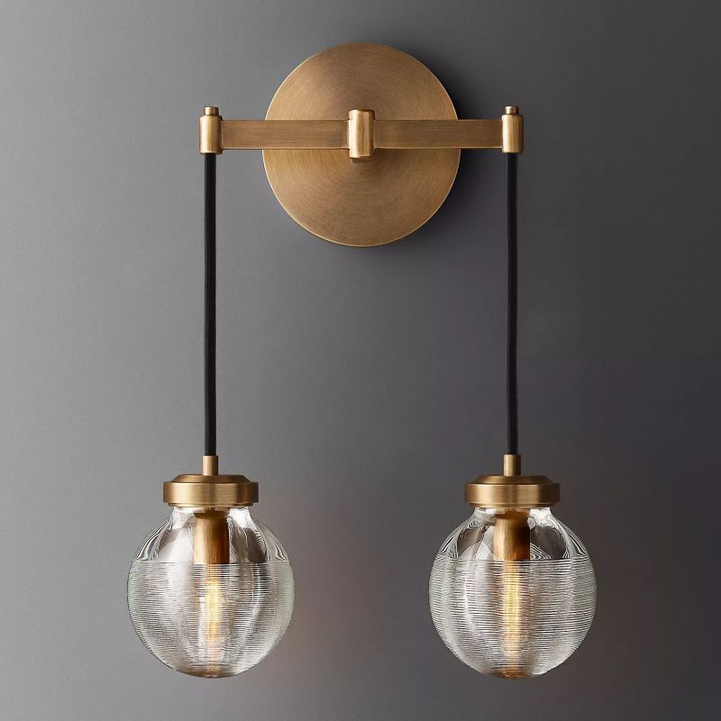 Nashville Spherical Modern Double Wall Sconce
