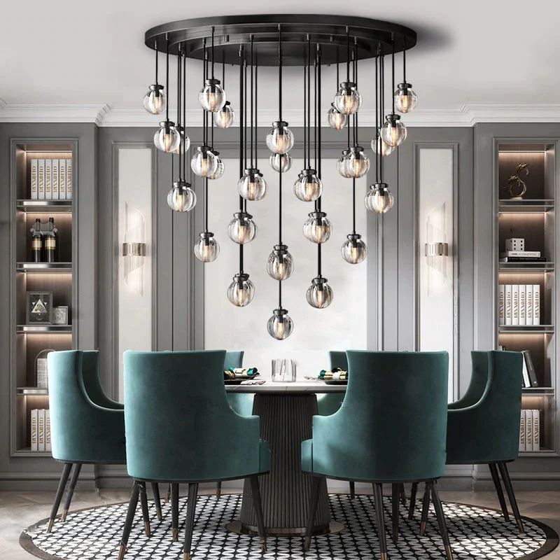 Roby Spherical Modern Round Chandelier 48