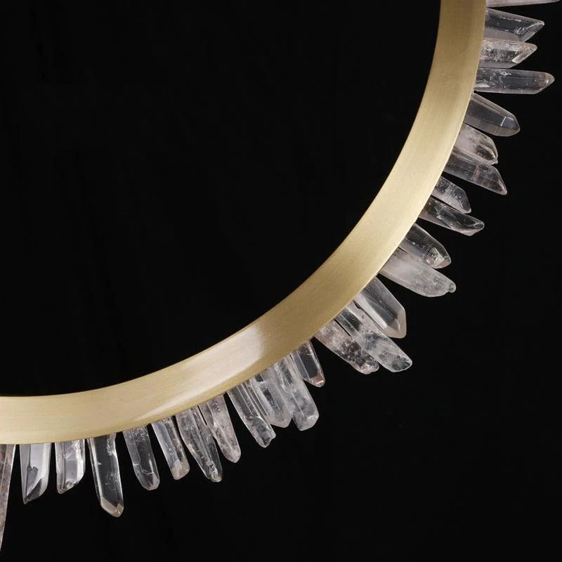 Rock Crystal Ring Chandelier