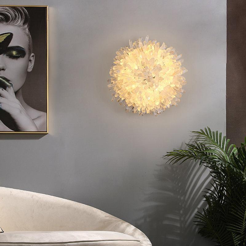 Modern Living Room Sconce by Zylero: Add a chic touch to your living room with Zylero's sconce, perfect for a modern aesthetic.