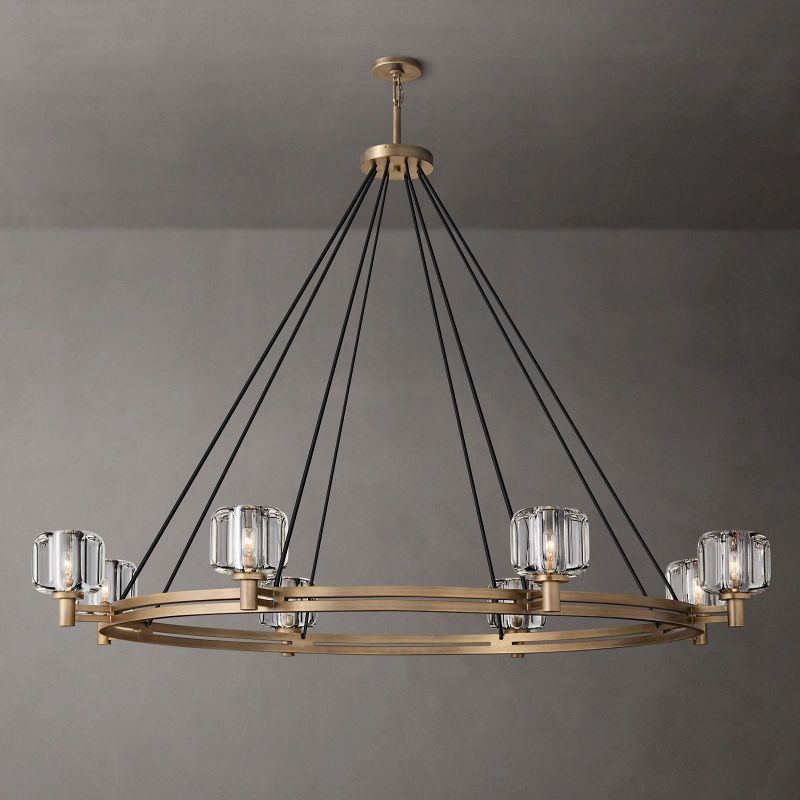 Demaret Round Chandelier 60"