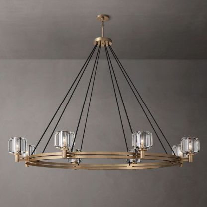 Demaret Round Chandelier 60"