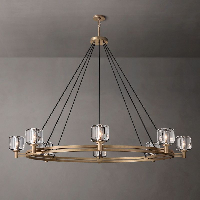 Demaret Round Chandelier 60"