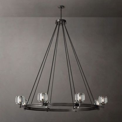 Demaret Round Chandelier 60"