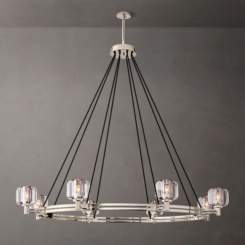 Demaret Round Chandelier 60"