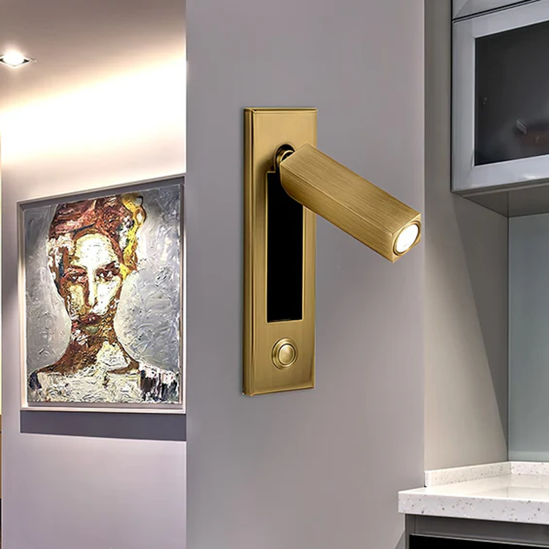 Sway Embedded Bedside Sconce
