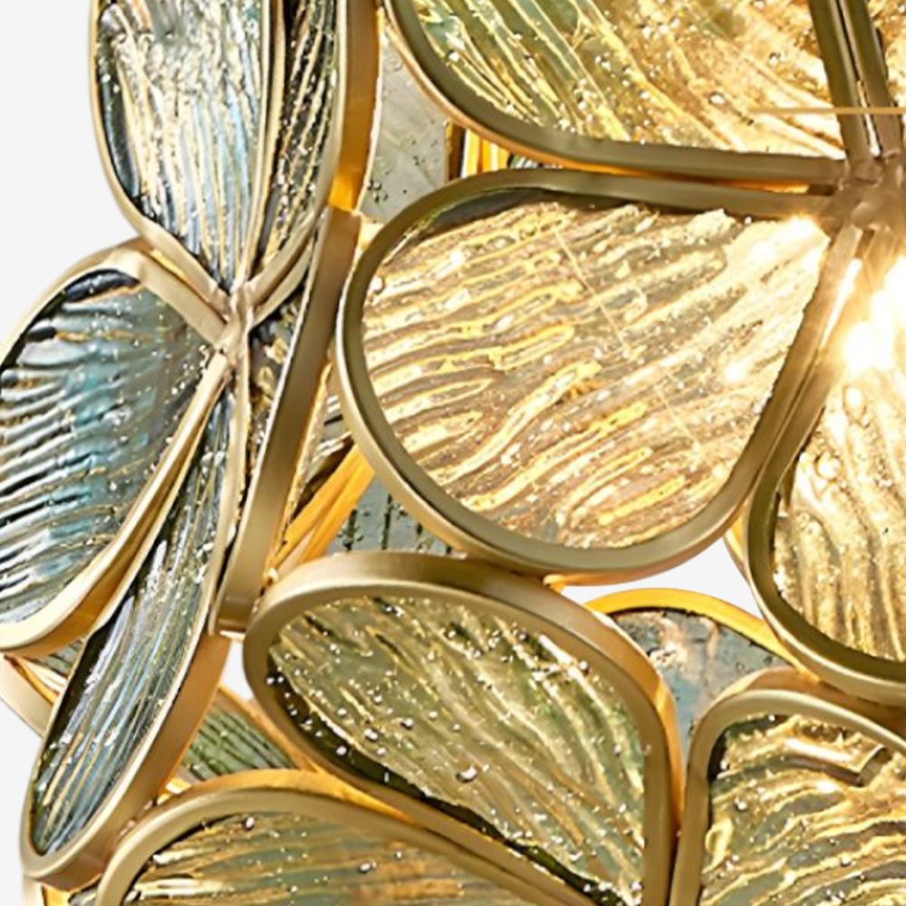 Petal Glass Wall Sconce