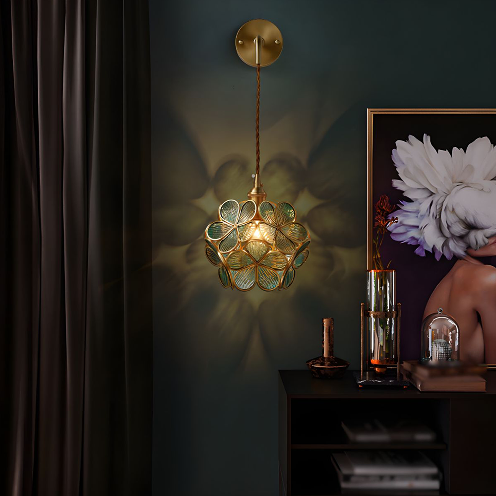 Petal Glass Wall Sconce