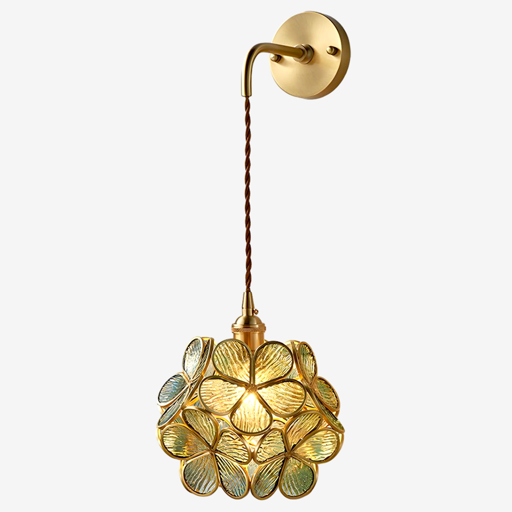 Petal Glass Wall Sconce