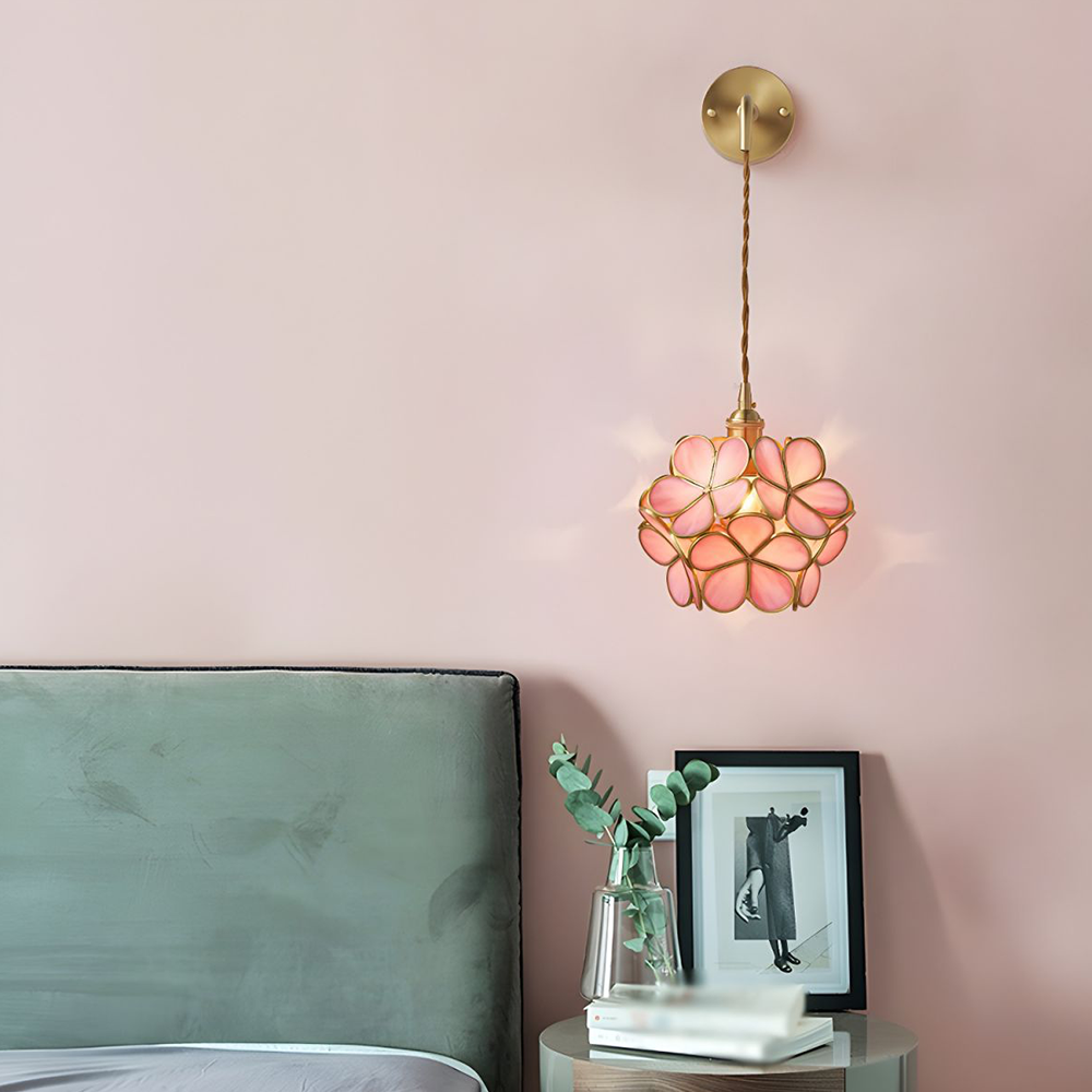 Petal Glass Wall Sconce