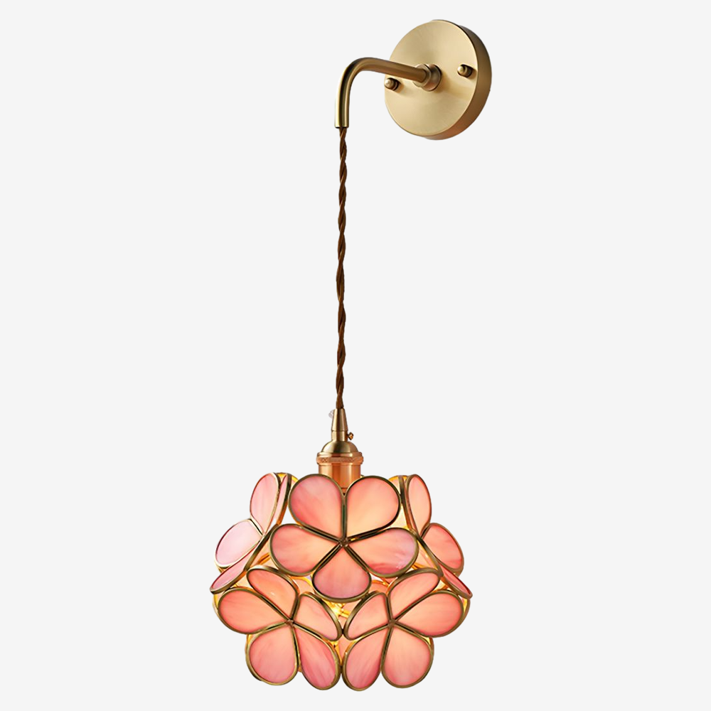 Petal Glass Wall Sconce