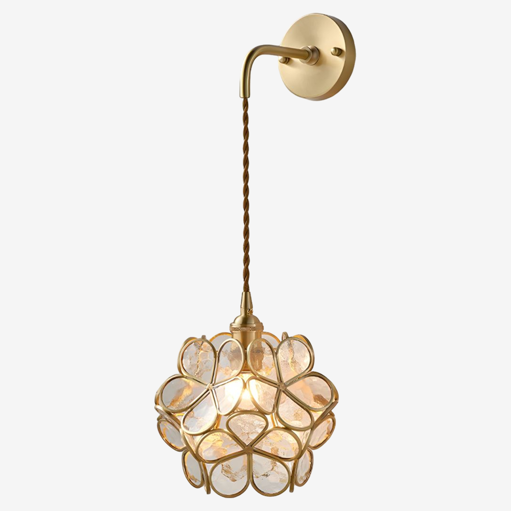Petal Glass Wall Sconce