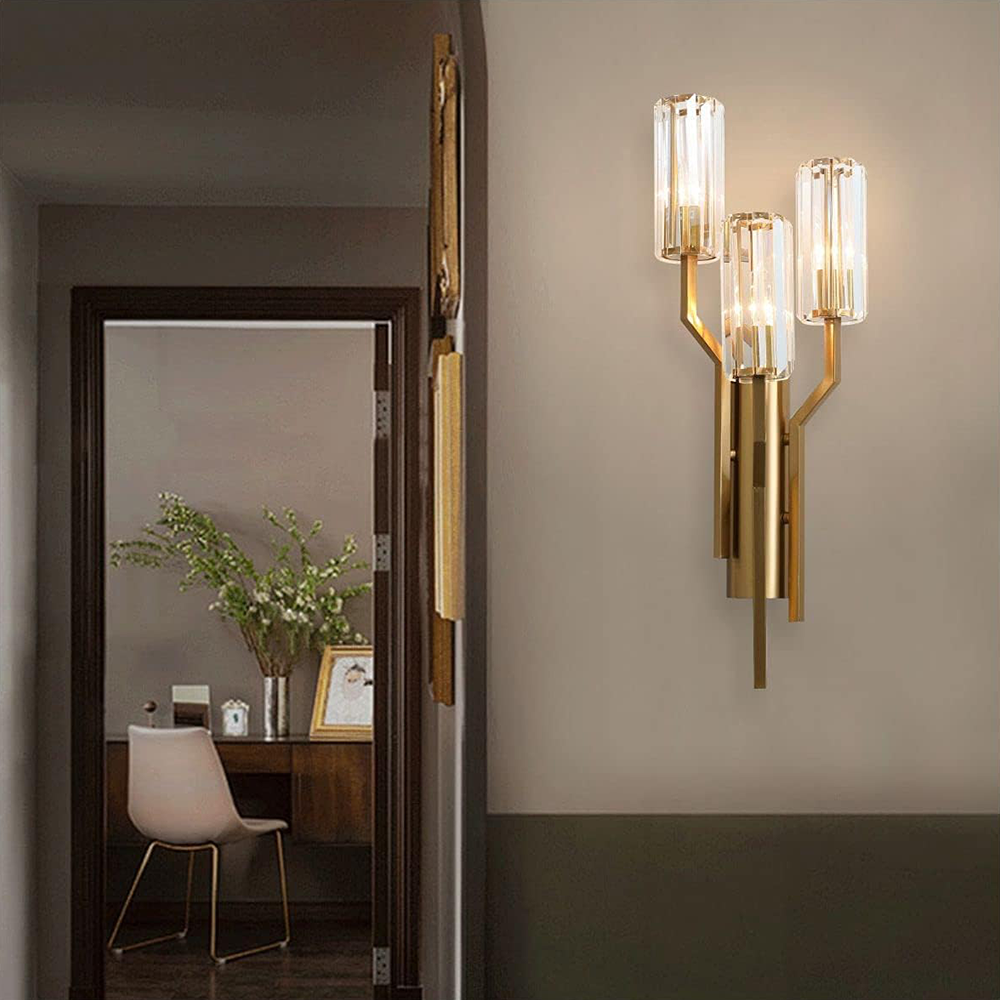 Elegant Luxury Crystal Wall Sconce