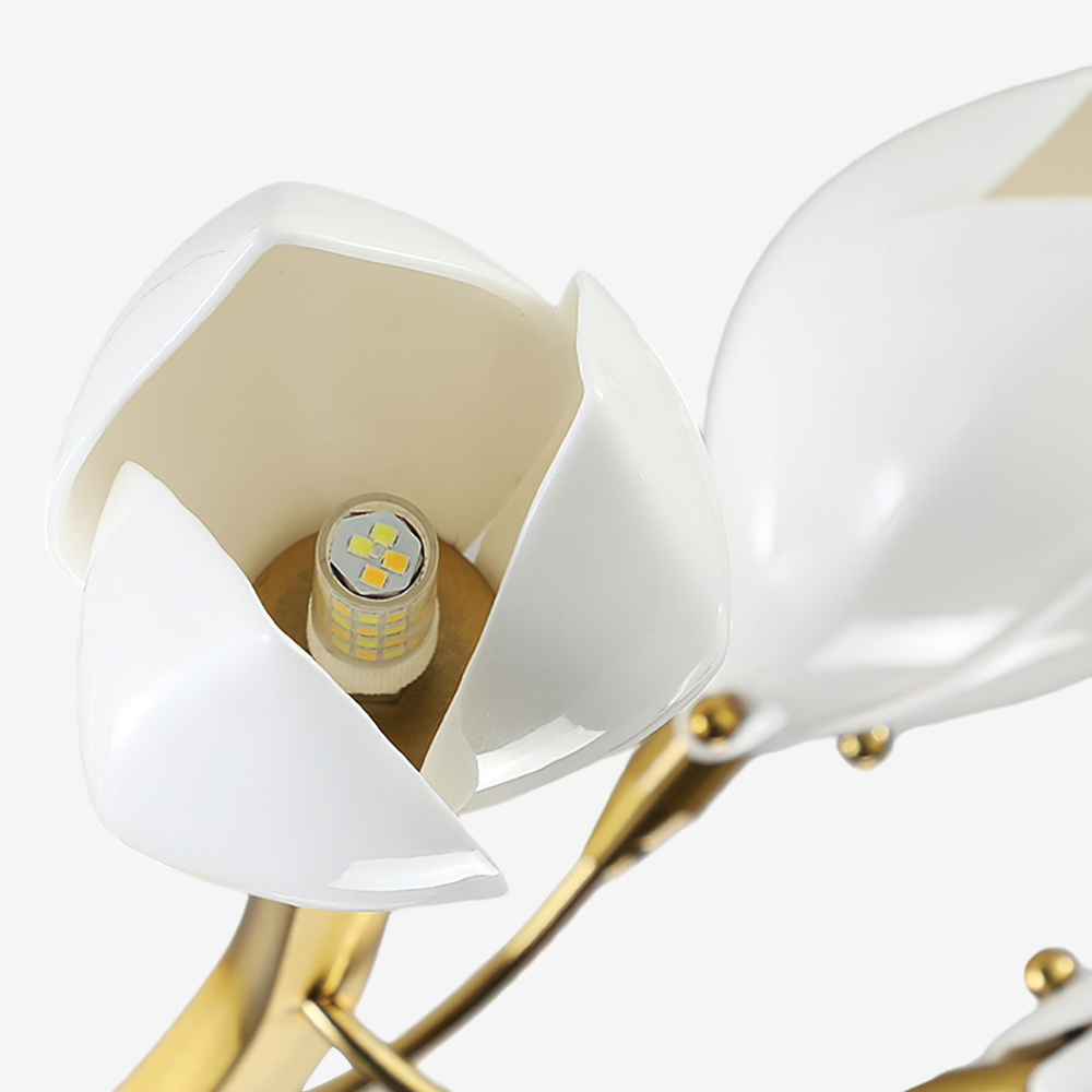Creative Magnolia Bloom Wall Sconce