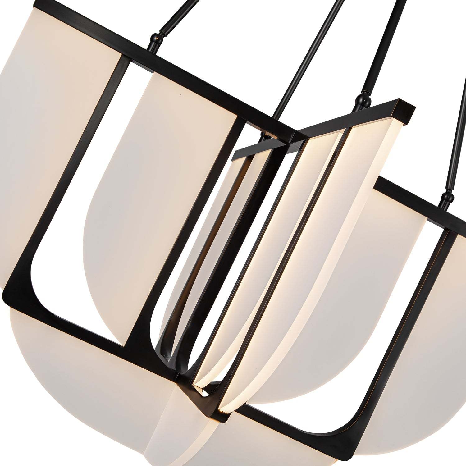 Modern Anders Brass Chandelier