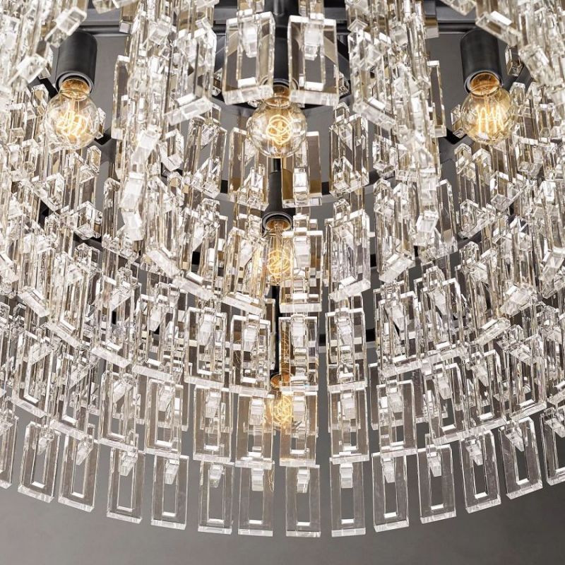 Marignan Round Chandelier 60"