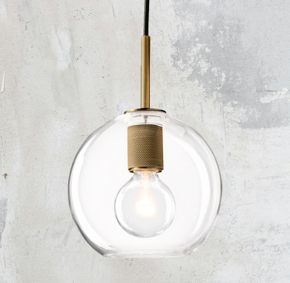Utilitaire Globe Shade Pendant