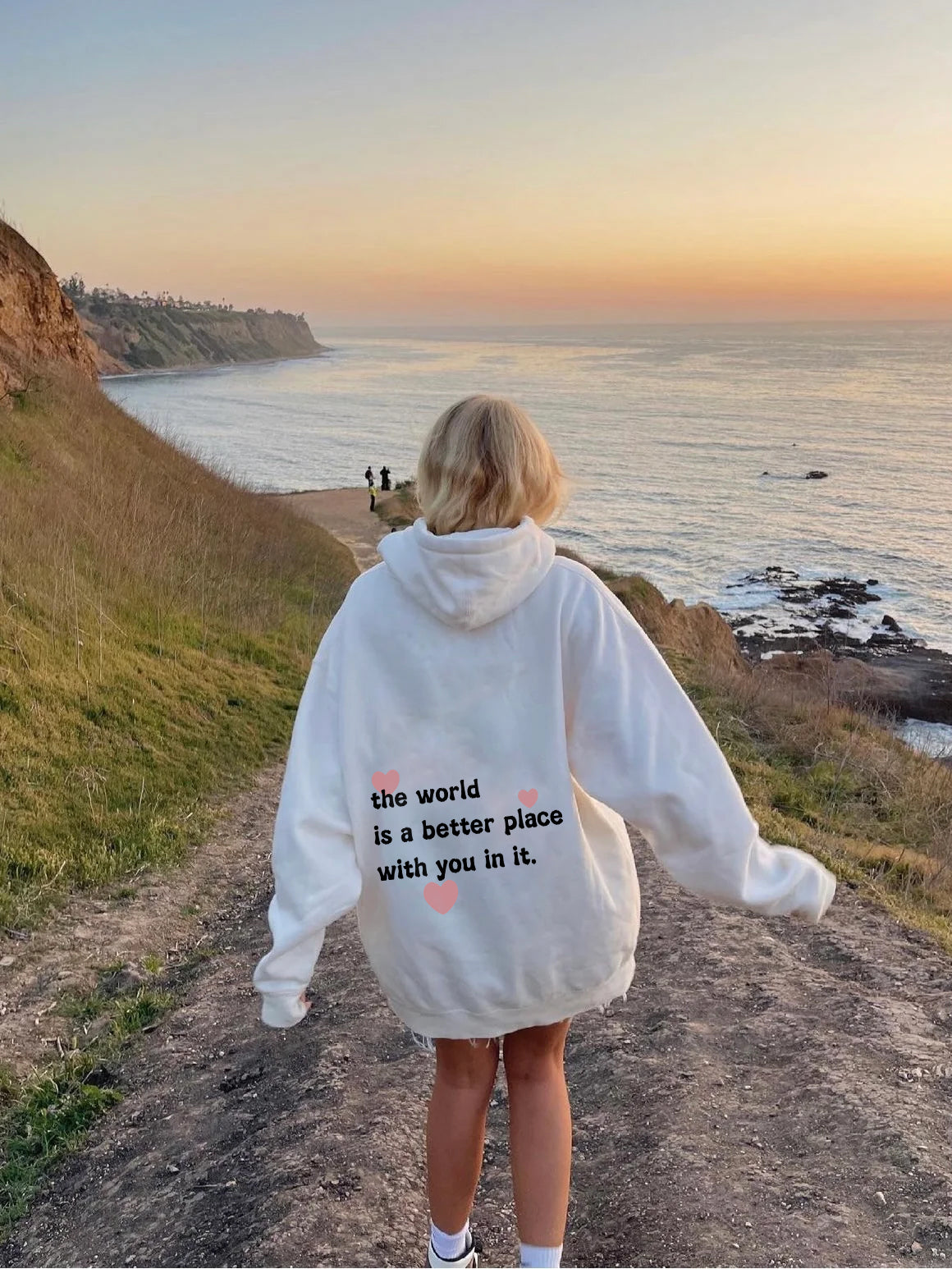 The World is a better place Women's Hoodie