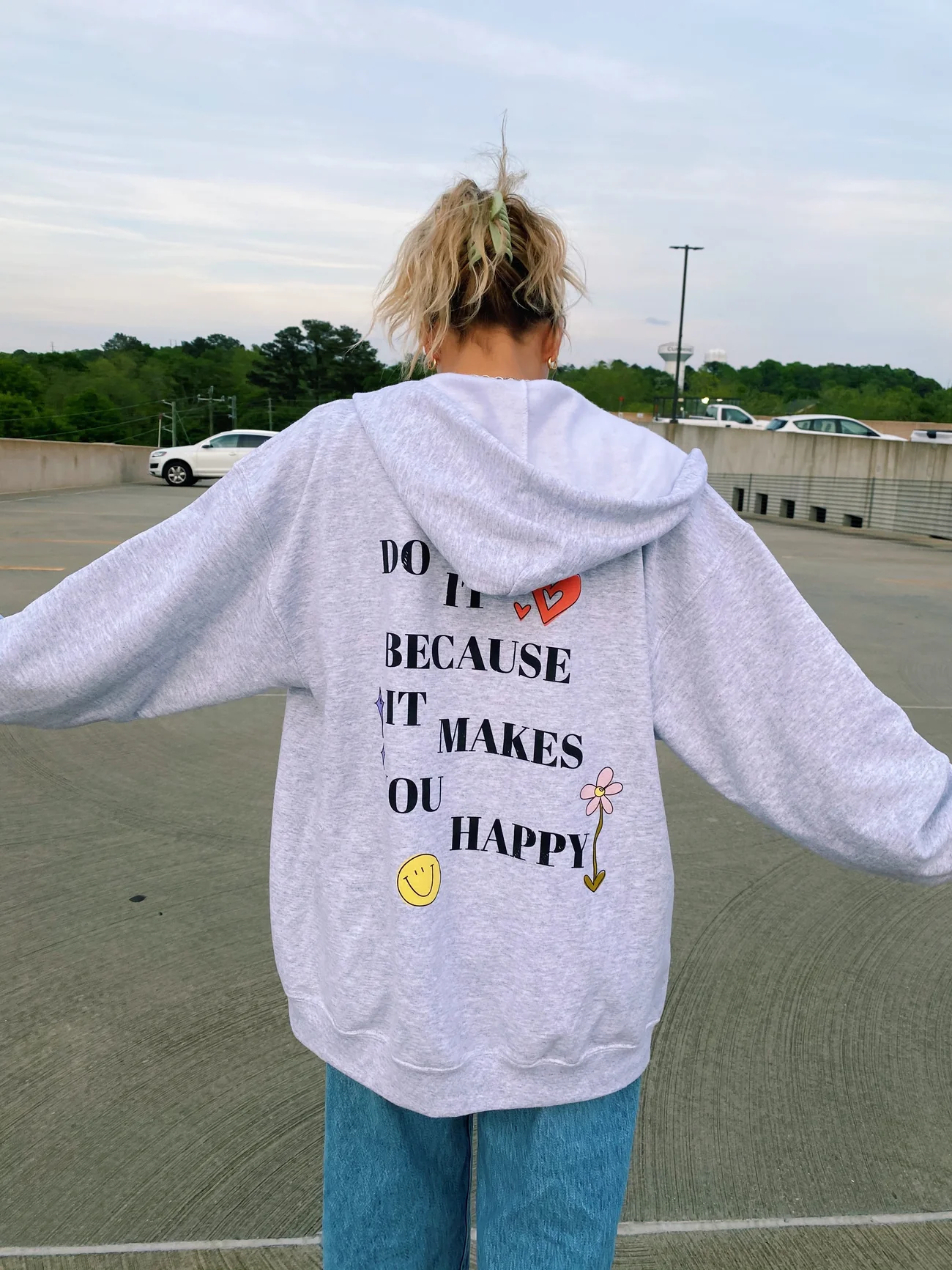 Do it  because it make you happy Women's Hoodie