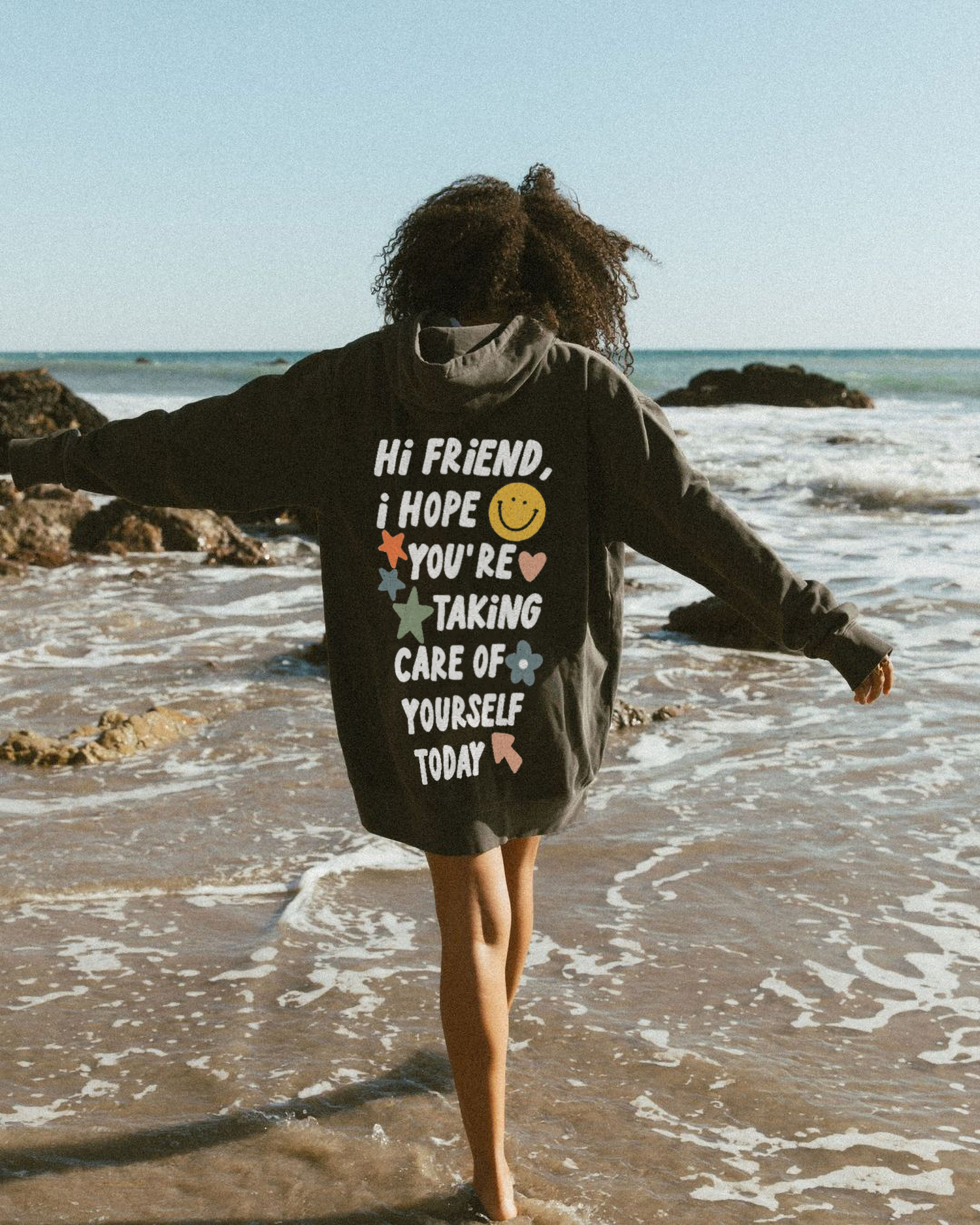 Hi,friend,I hope you're taking care of yourself today  Printed Women's Hoodie