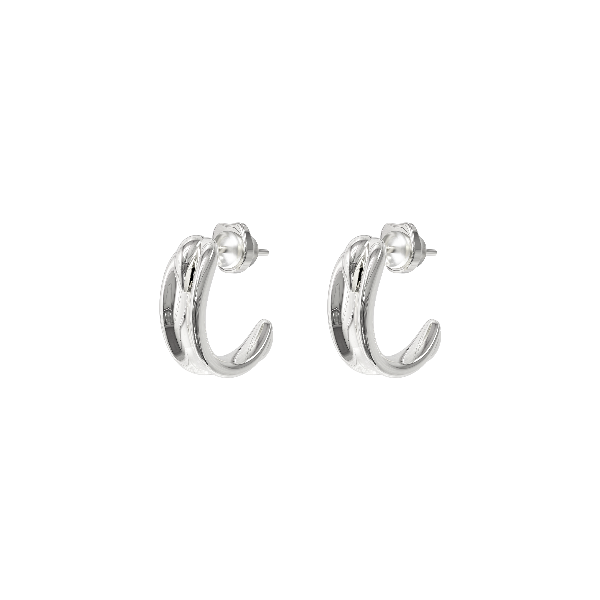 CONCAVE BASIC EARRINGS