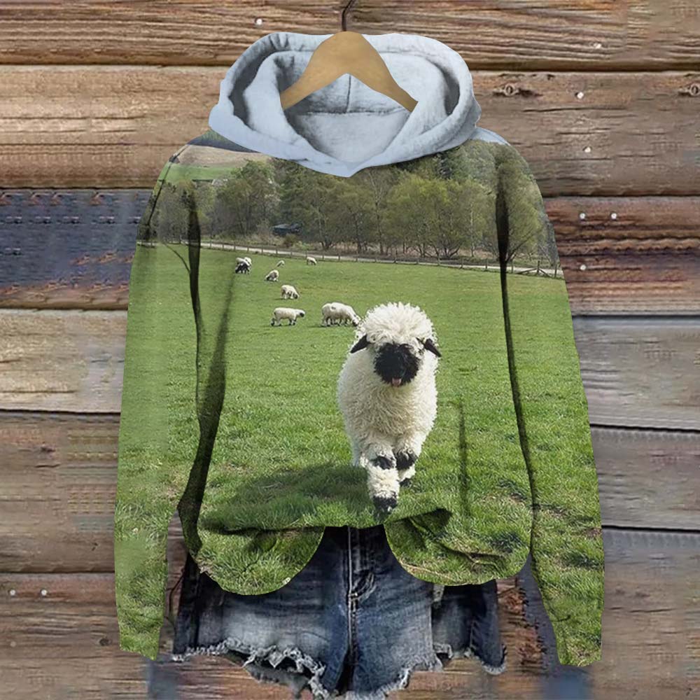 Sheep best sale wool hoodie