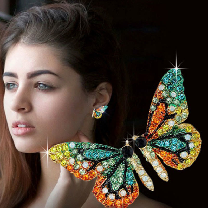 Fashion Butterfly Earrings - image 4