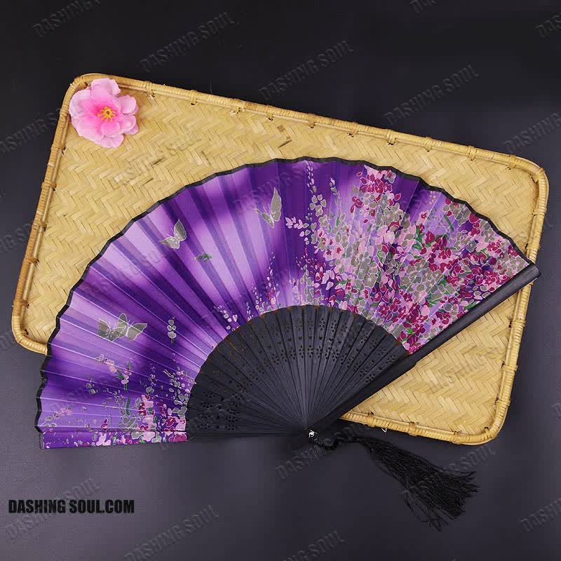 Women Ancient Style Japanese Folding Fan