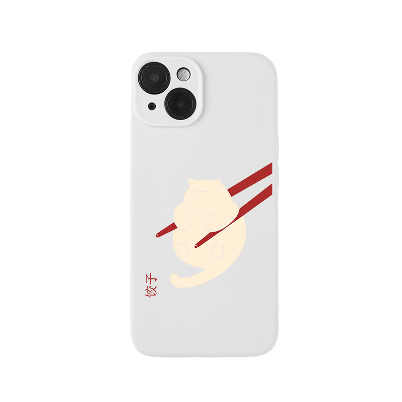 Cat Dumpling Art Print Phone Case