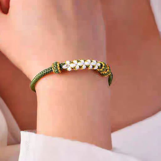 Peach Blossom Knot Diy Bracelet - image 2