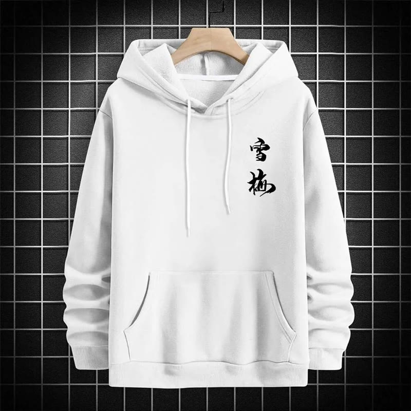  Men's Japanese Cherry Blossoms Print hoodie - image 4