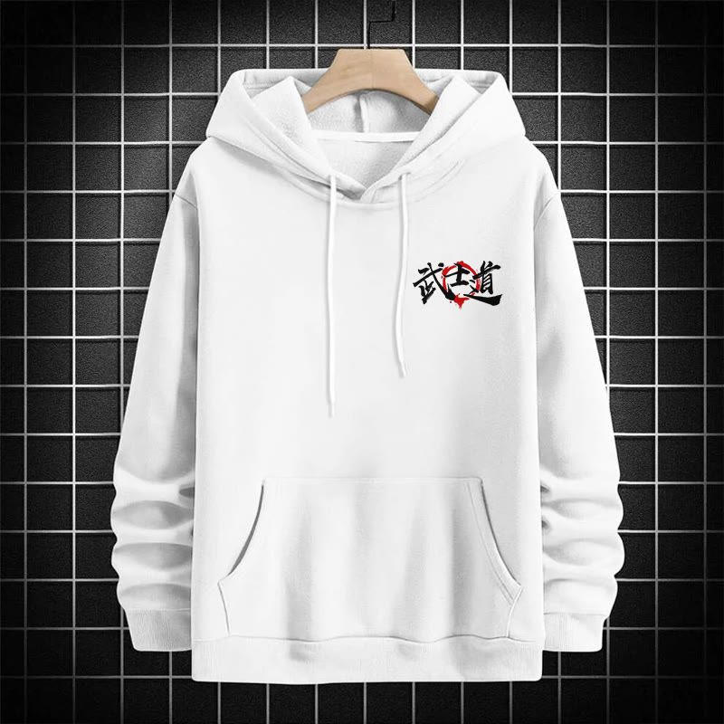  Men's Japanese Samurai Sword Patterns Print Hoodie - image 2