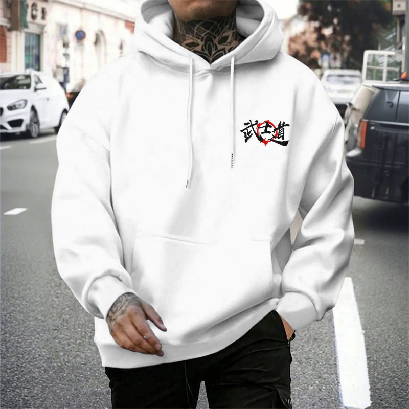  Men's Japanese Samurai Sword Patterns Print Hoodie - image 4