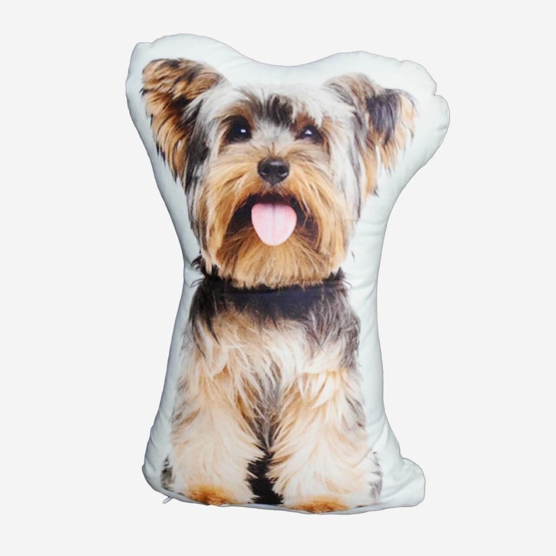 Cute Dog Print Pillow - Brown - 60*60 - image 1