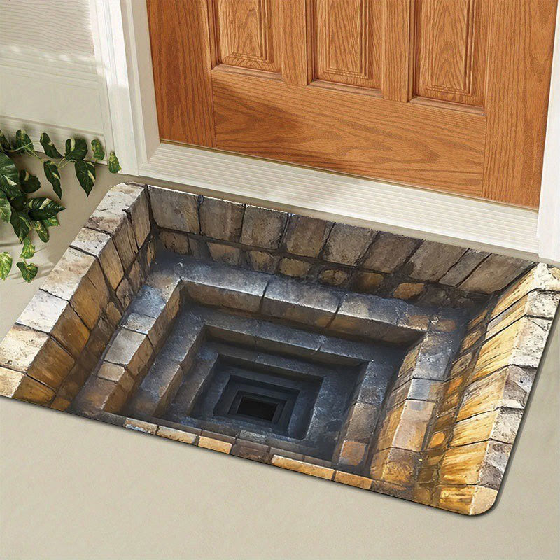 3D Visual Effect, Wear-resistant And Stain-resistant Bath Mat - 1 - 60*90cm - image 1