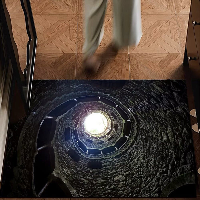 3D Visual Effect Landscape Wear-resistant And Stain-resistant Bath Mat - 8 - 60*90cm - image 3