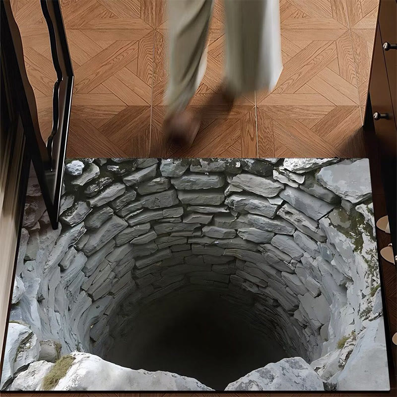 3D Visual Effect Landscape Wear-resistant And Stain-resistant Bath Mat - 5 - 60*90cm - image 2