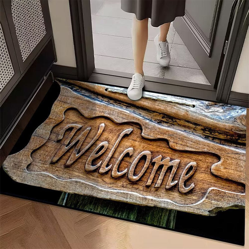 3D Visual Effect Welcome Anti-slip And Wear-resistant Floor Mat - 7 - 60*90cm - image 7