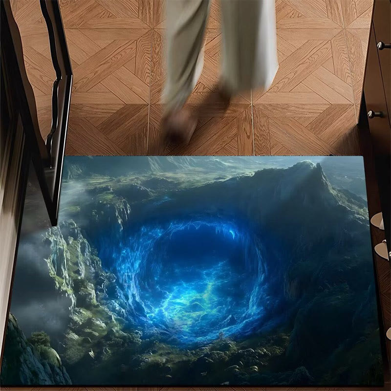 3D Visual Effect Landscape Wear-resistant And Stain-resistant Bath Mat - 12 - 60*90cm - image 8