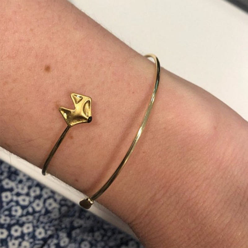 Women's Vintage Fox Head Bracelet - image 3