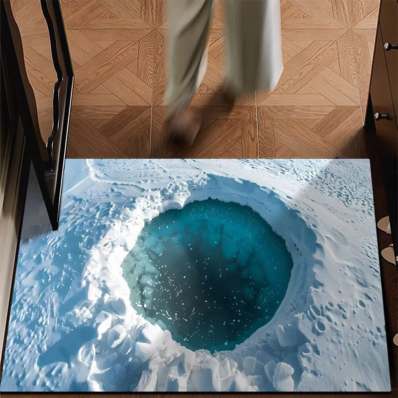 3D Visual Effect Landscape Wear-resistant And Stain-resistant Bath Mat - 3 - 60*90cm - image 6