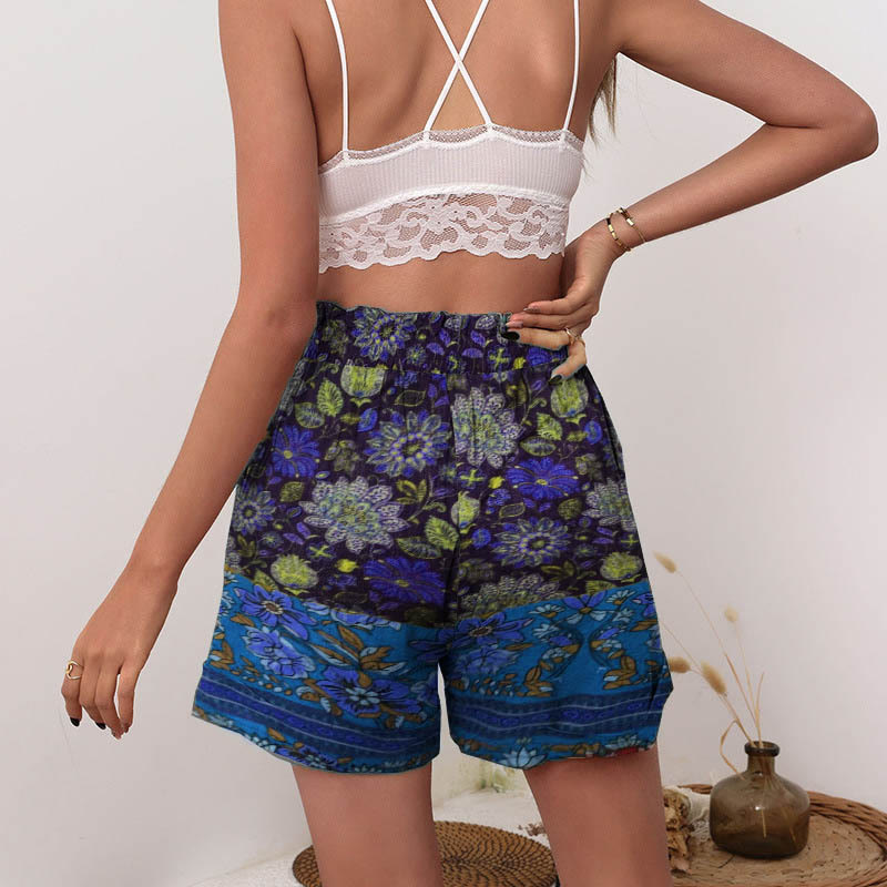 Women's Ethnic Printed Casual Shorts - image 5