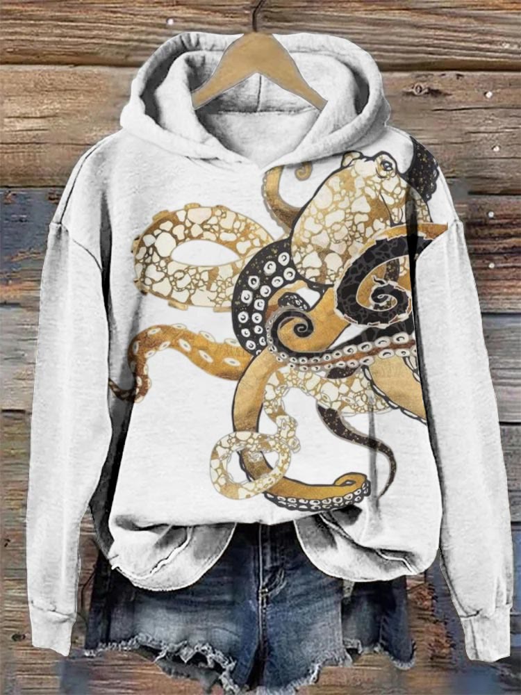 Octopus cheap spotted hoodie