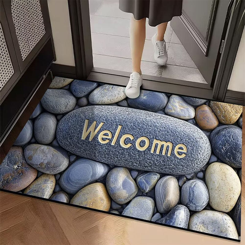 3D Visual Effect Welcome Anti-slip And Wear-resistant Floor Mat - 5 - 60*90cm - image 5