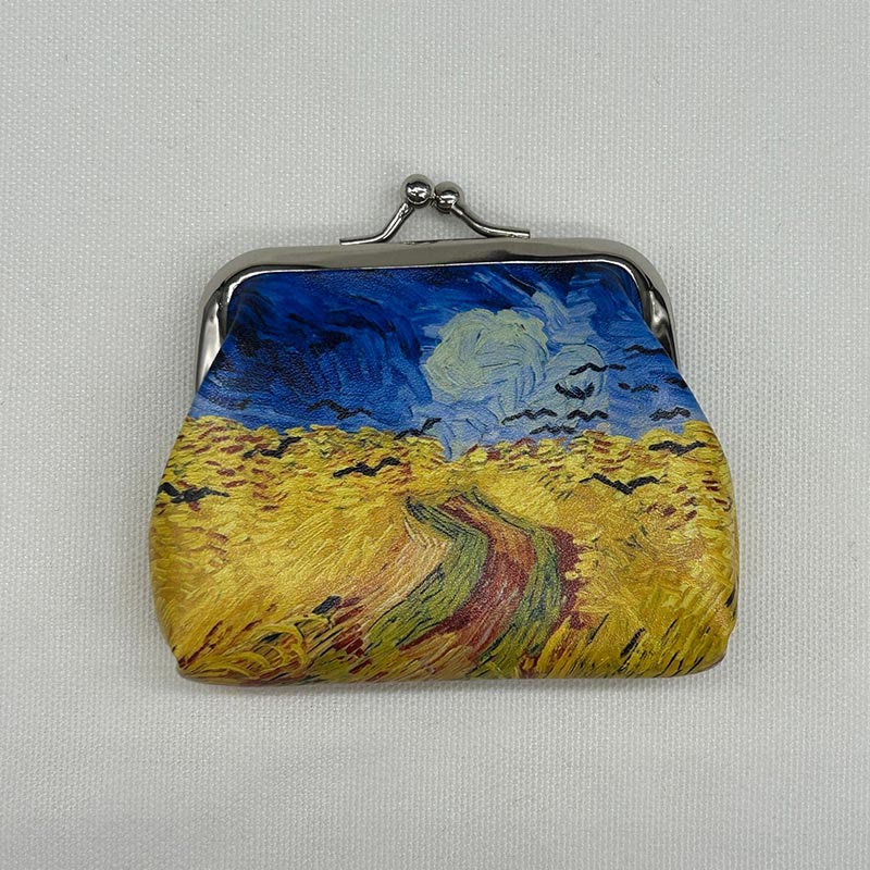 Art Vintage Oil Painting Women's Coin Purse - image 10