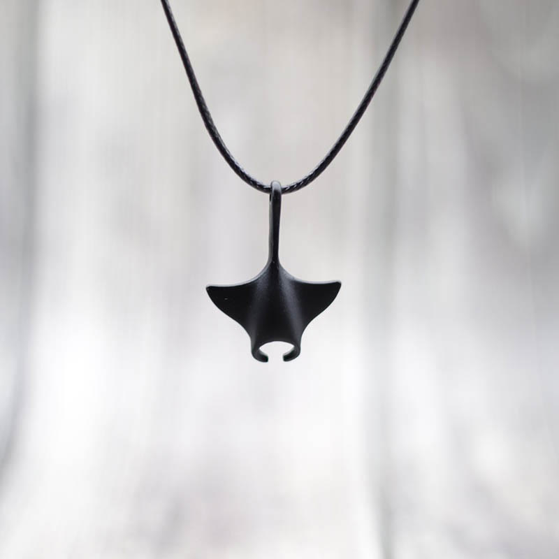 Dashingsoul Diving Enthusiasts Accessories Manta Ray Necklace