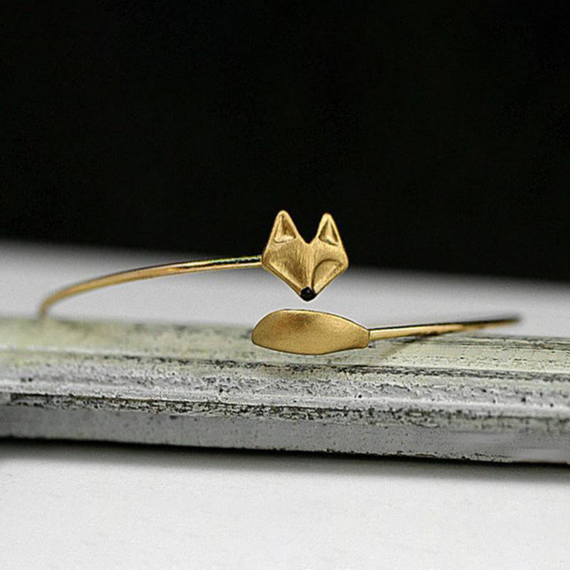 Women's Vintage Fox Head Bracelet - image 4