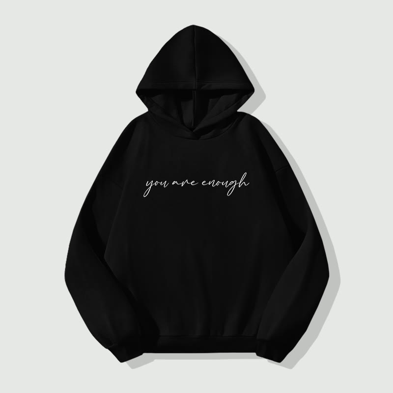 Unisex You Are Enough Long Sleeve Hoodie - image 6