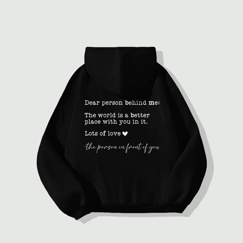 Unisex You Are Enough Long Sleeve Hoodie - image 5
