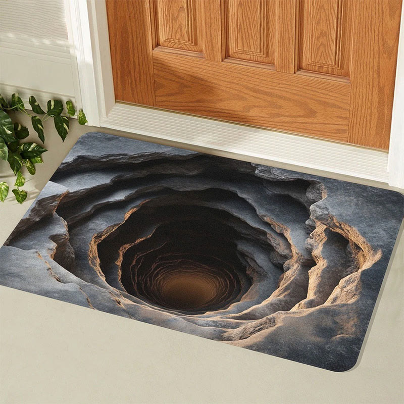 3D Visual Effect, Wear-resistant And Stain-resistant Bath Mat - 8 - 60*90cm - image 10
